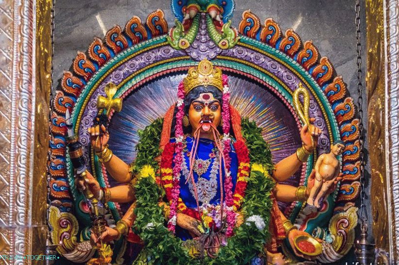 Socha bohyne Kali