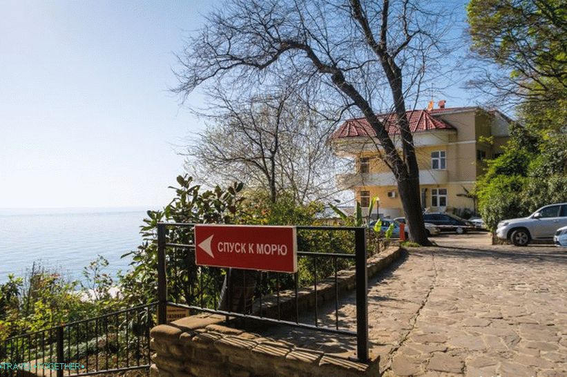 Historický bulvár v Soči - tajné miesto na prechádzky