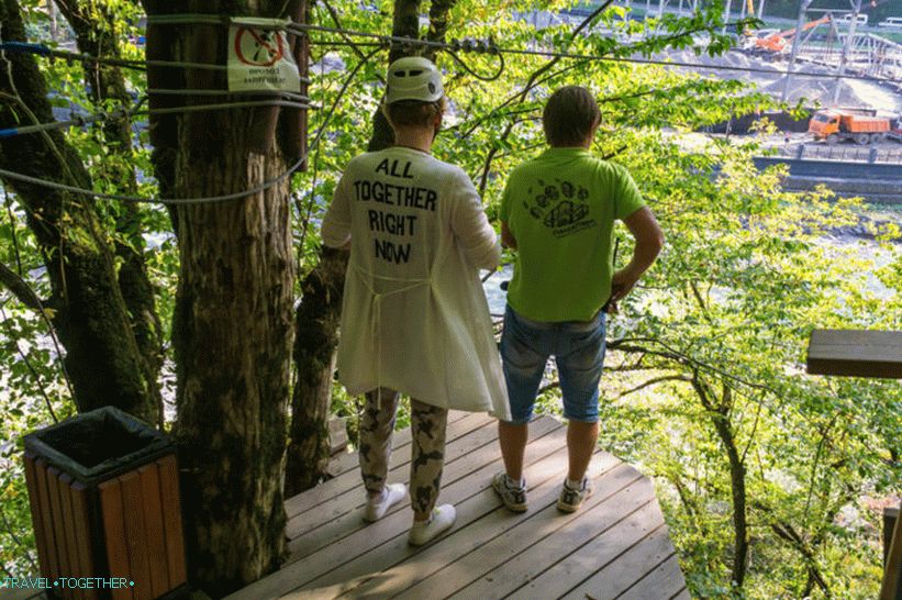Yeti Park alebo Panda Park - lezieme a lietame v Rosa Khutor
