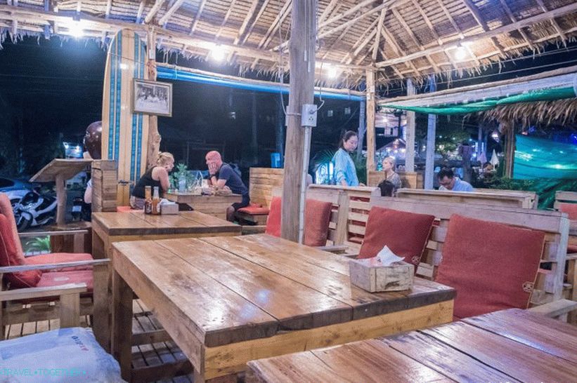 Cafe Bobby Big Boy on Lanta - stará škola thajskej reštaurácie