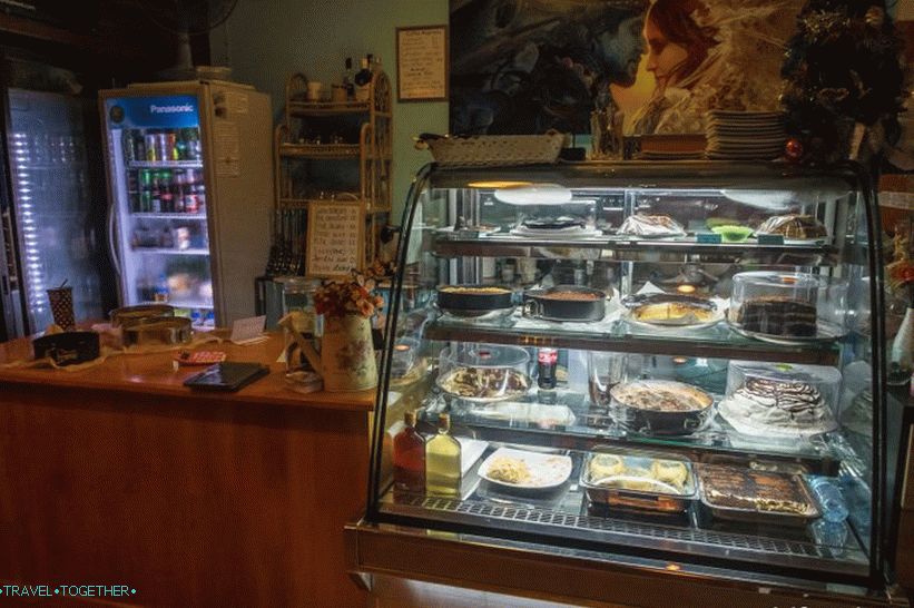 Sweet Shell Cafe na Phangane - pre sladké zuby a milovníkov ruskej kuchyne