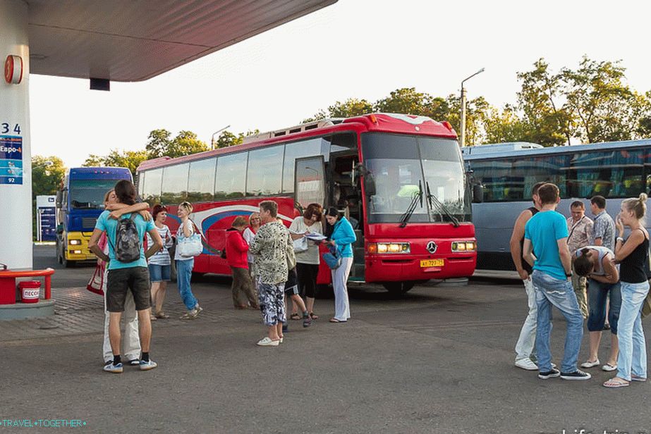 Autobusom Moskva - Simferopol