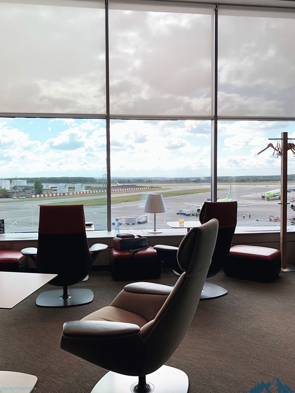 S7 Business Hall na letisku Domodedovo