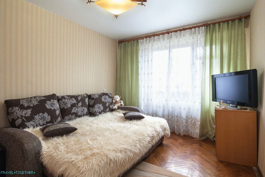 Ako si prenajať byt v Soči na prenájom a lacný - kompilácia Airbnb!