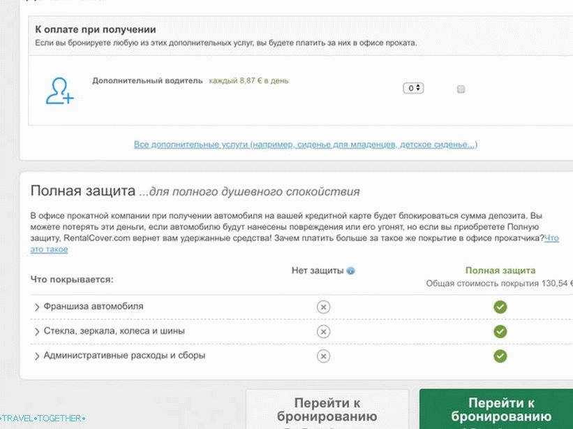 Požičovne áut tradične ponúkajú svoje poistenie, ale odmietol som.