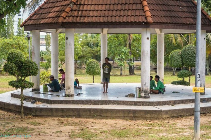 Kráľovský park Rama 9 v Phukete