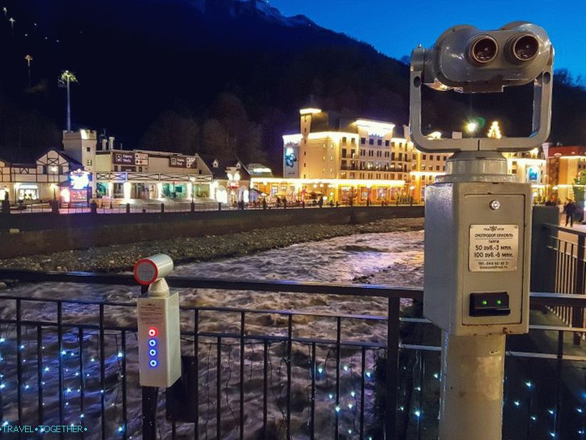 Rosa Khutor večer