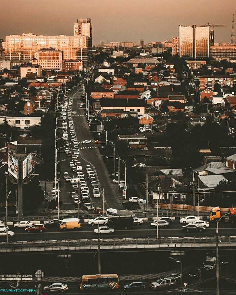 Ulice Krasnodar. Foto - @urbanblacck
