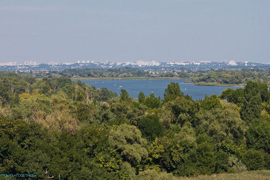 Rostov na Done je vidieť na obzore