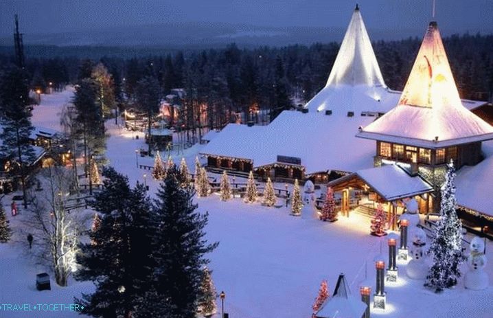 Fínsko, dedina Santa Claus