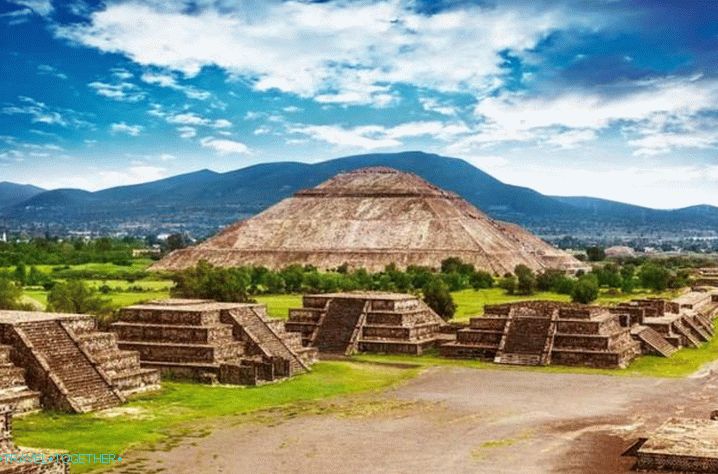MEXICO, pyramídy slnka a mesiaca