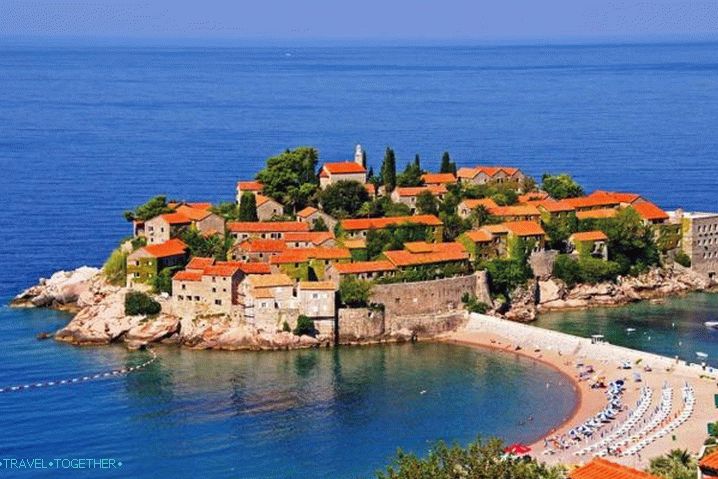 Čierna Hora, Ostrov Hotel Sveti Stefan
