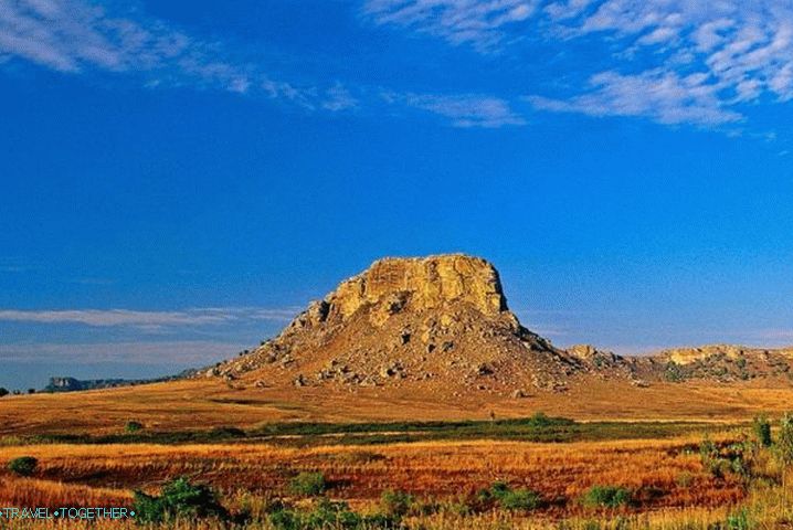 Madagaskar, národný park Isalo