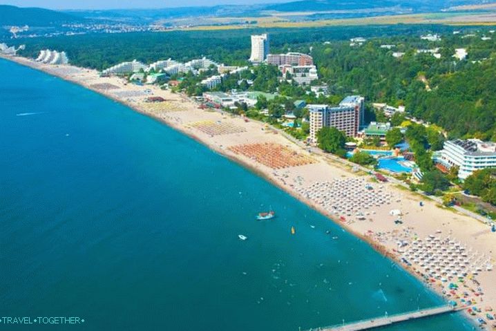Bulharsko, letovisko Albena