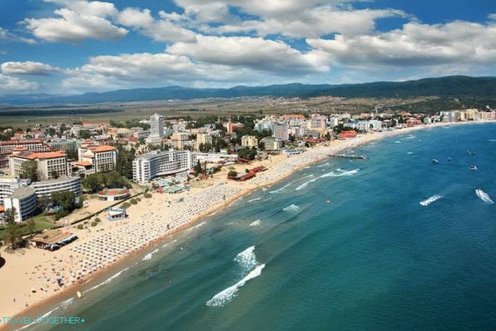 Bulharsko, letovisko Slnečné pobrežie