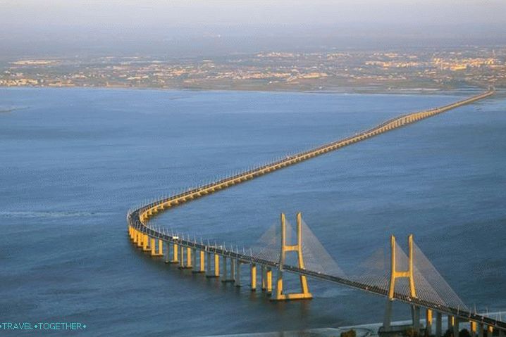 Portugalsko, most Vasco da Gama, najdlhší v Európe
