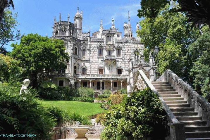 Portugalsko, rozprávkový palác Quinta da Regaleira