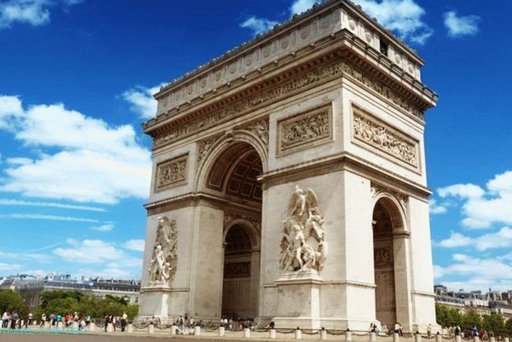 Paríž, víťazný oblúk