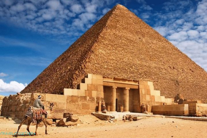 Egypt, Cheopsova pyramída - najväčšia pyramída