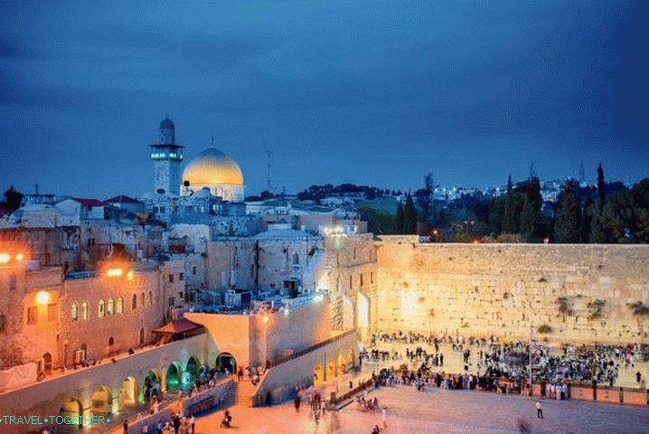 Izrael, v starovekom Jeruzaleme je sústredených veľa atrakcií a múzeí
