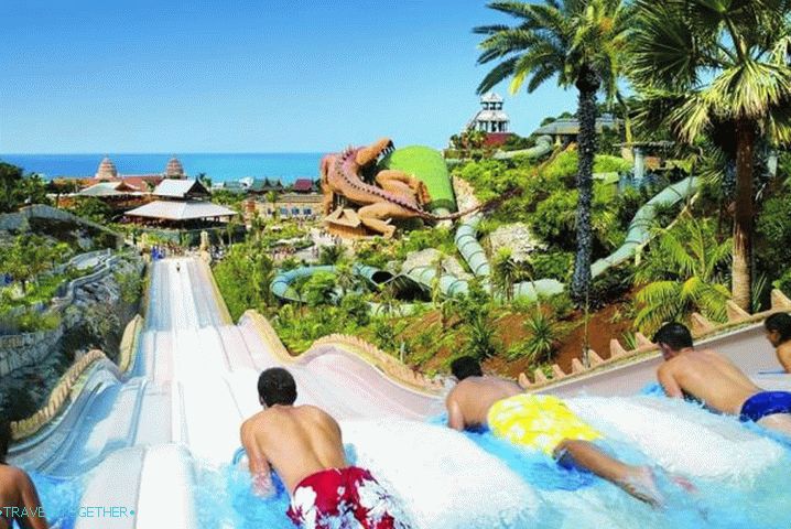 Aquapark Siamský park na Kanárskych ostrovoch