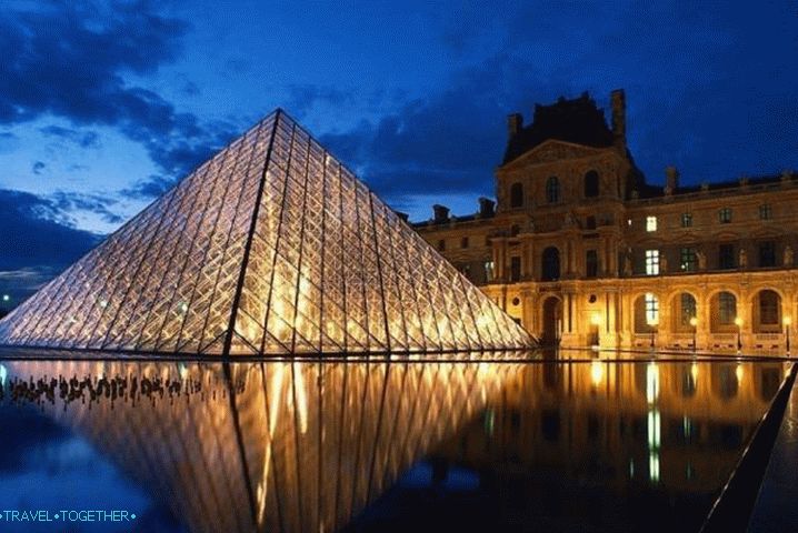 Francúzsko, Louvre - jedno z najväčších múzeí na svete