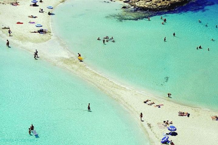 Cyprus, pláž Ayia Napa