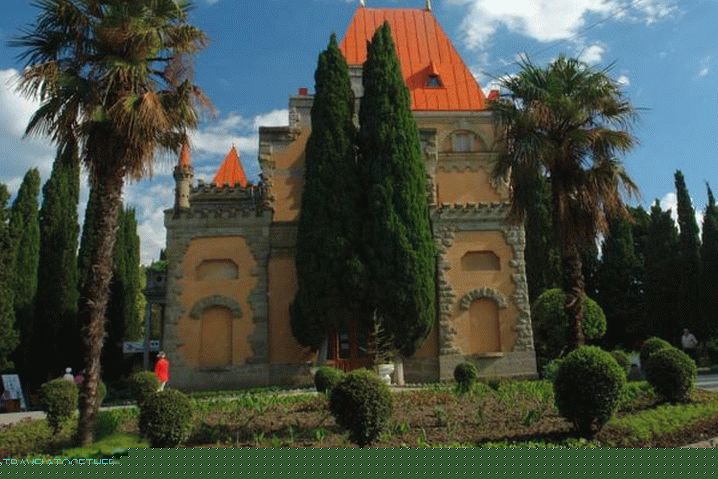 Alushta, palác princeznej Gagariny