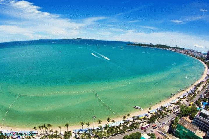Thajsko v Pattaya vyvinula infraštruktúru a mnoho hotelov
