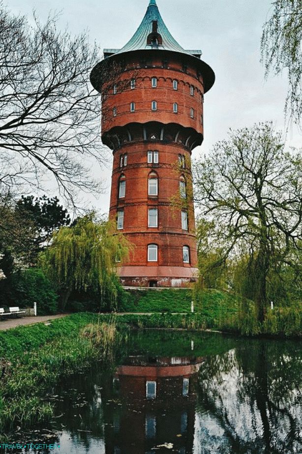 Stará vodárenská veža v Cuxhavene