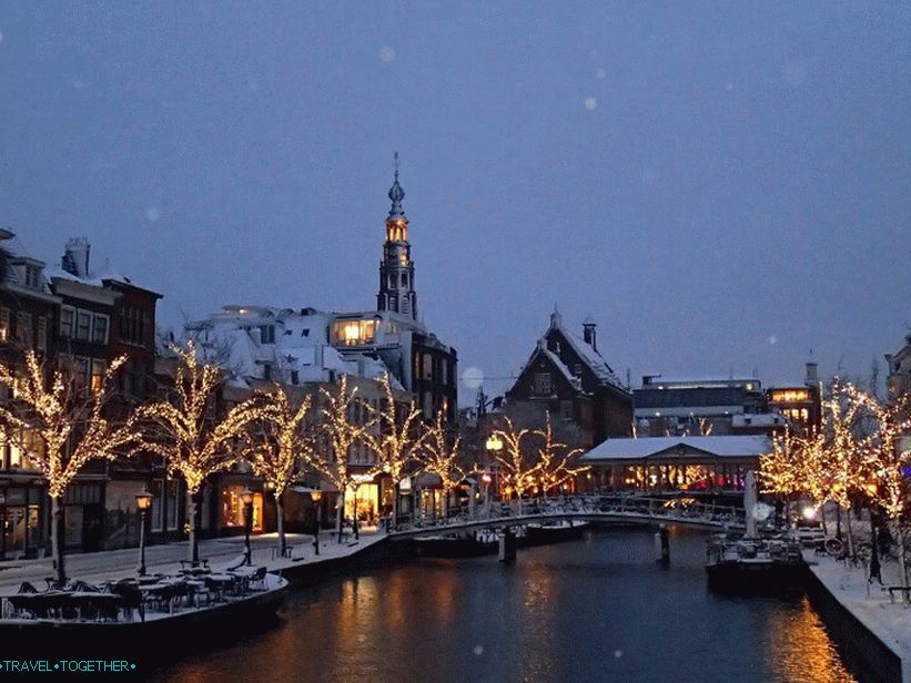 Leiden v snehu