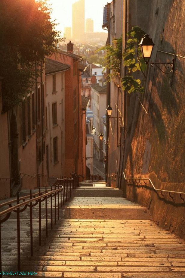 Staré ulice Lyonu
