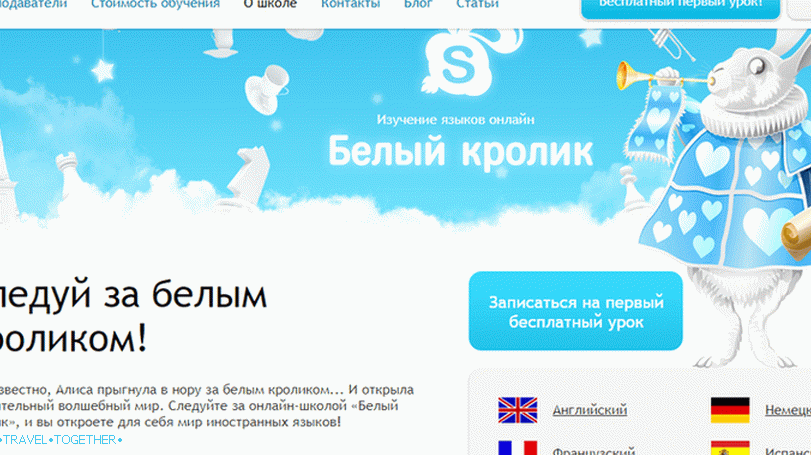 Wrabbit - online anglická jazyková škola na Skype