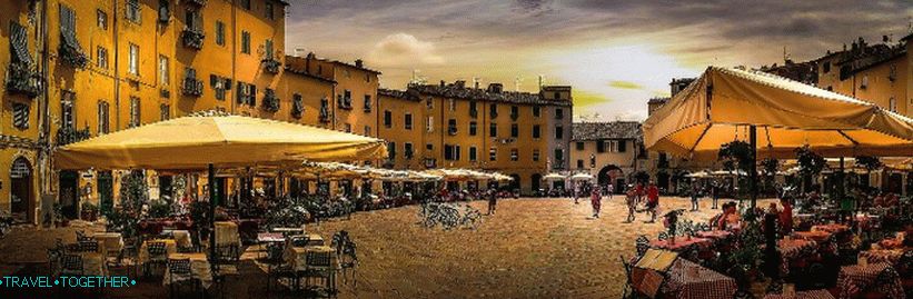 Lucca, staré mesto