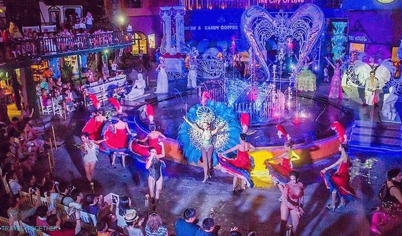 Kabaretná show Mimosa v Pattaya