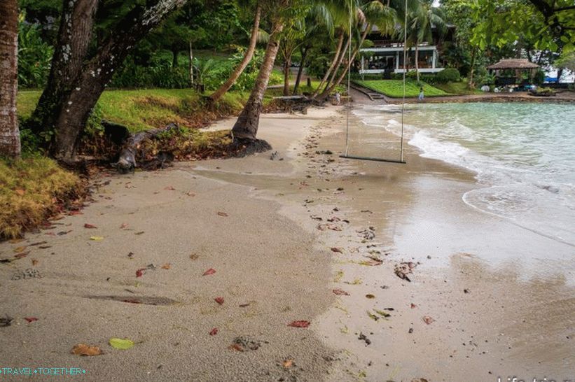 Môžeme povedať, že tento hotel v Koh Chang s vlastnou plážou