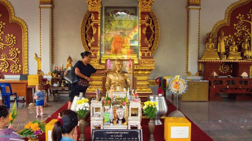 Múmia mnícha na Samui