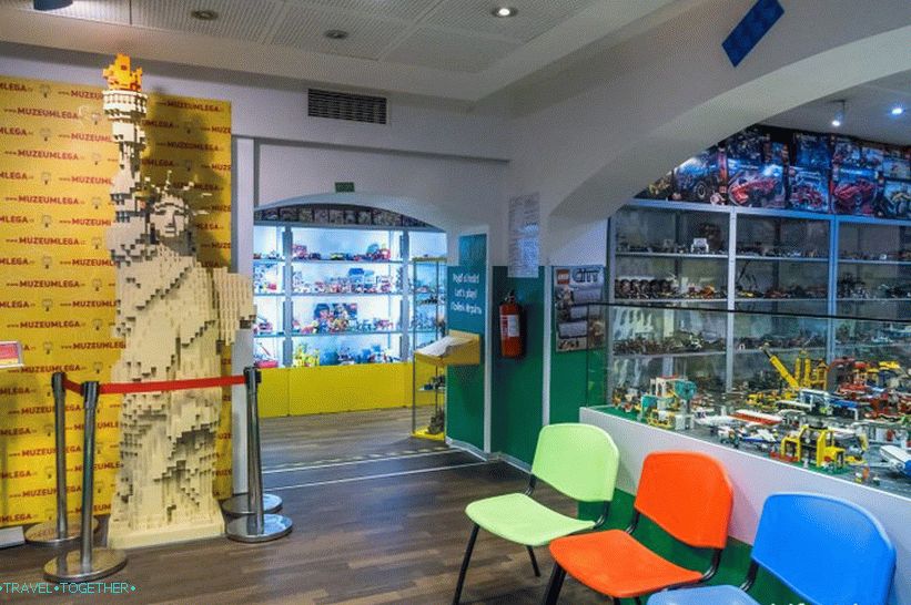 Múzeum Lego v Prahe - môžete sa pozerať, nedotýkať sa