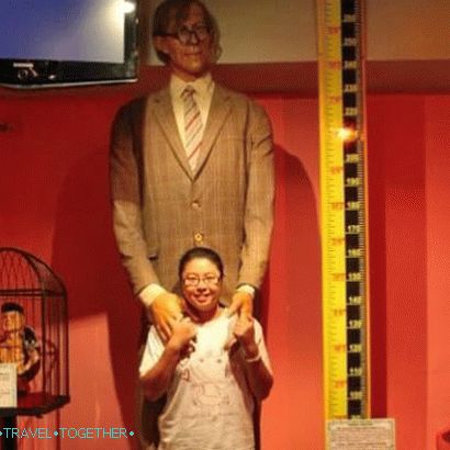 Ripley Museum v Pattaya - voskové figúrky