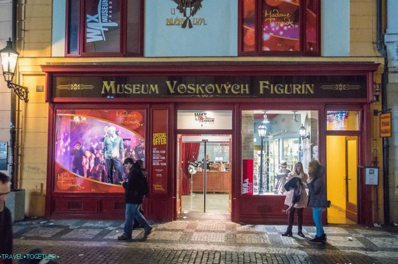 Múzeum voskových figurín v Prahe