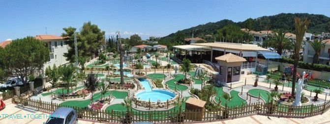 Minigolf na Zakynthose