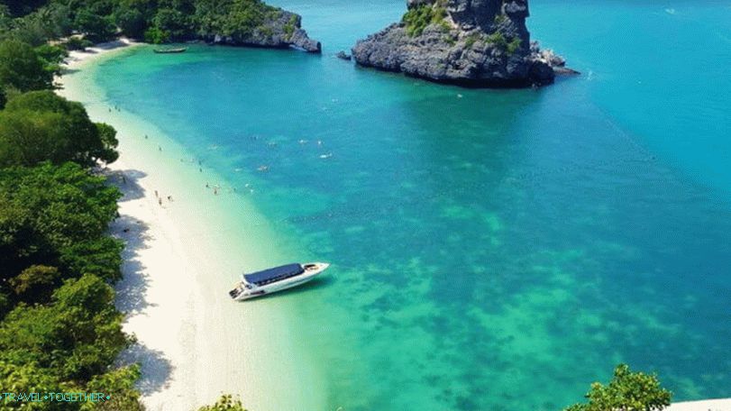 Angthong Marine Park - Ostrov Samsao