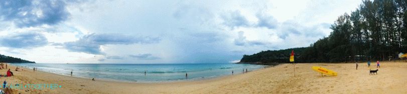 Pláž Knighton Beach Phuket
