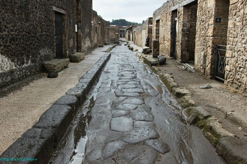 Ulice Pompeje