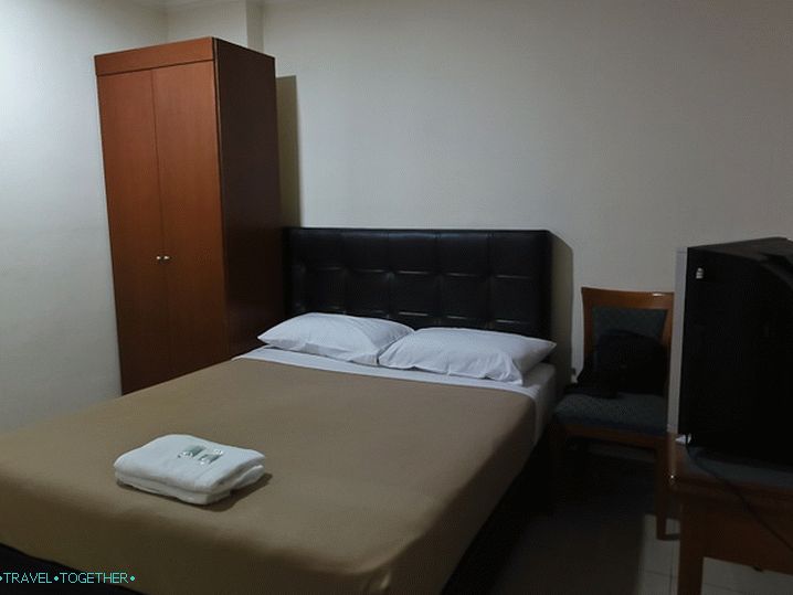 Naša izba v hoteli City v čínskej štvrti