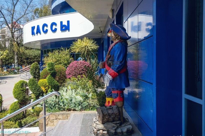 Oceanarium in Adler - prekvapivo potešenie a šok