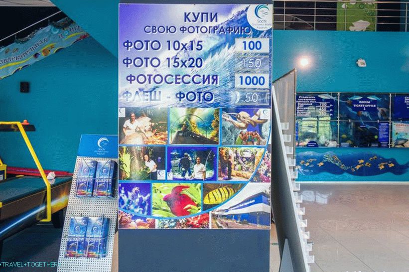 Oceanarium in Adler - prekvapivo potešenie a šok