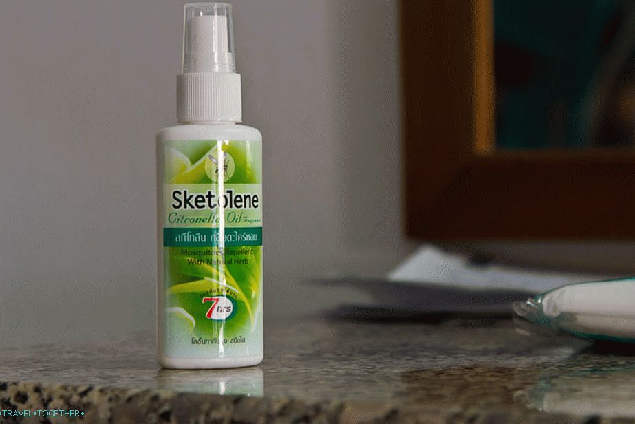 Sketolén - odpudzujúci od 7/11, založený na citronelskom oleji