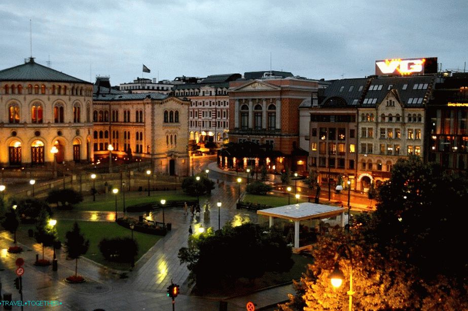 Karl Johan Street v Osle