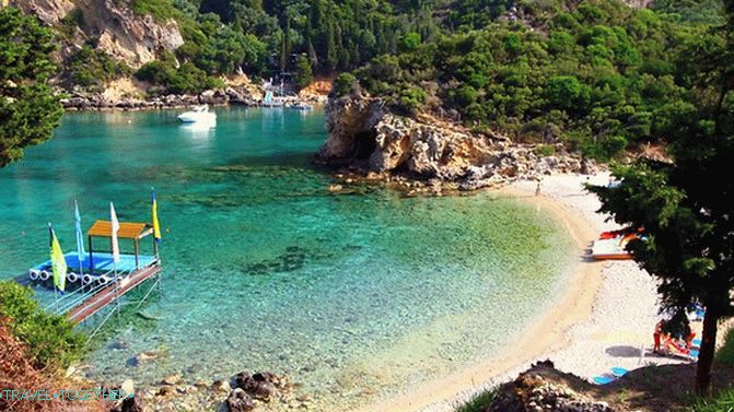 Ostrov Korfu. All inclusive